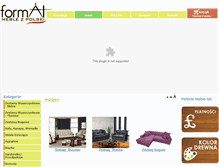 Tablet Screenshot of meblezpolski.com